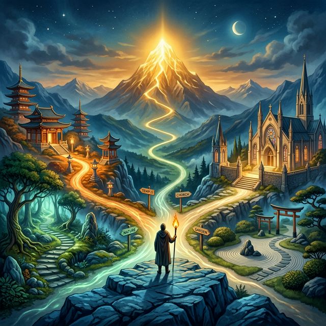 Tôn giáo và vị thầy dẫn dắt tâm linh